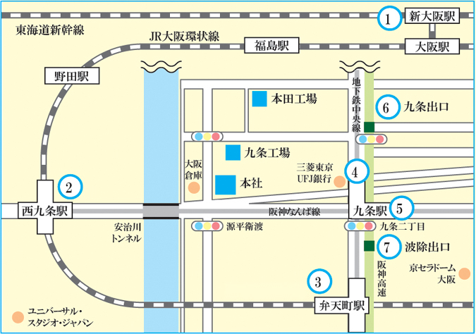 アクセスマップ